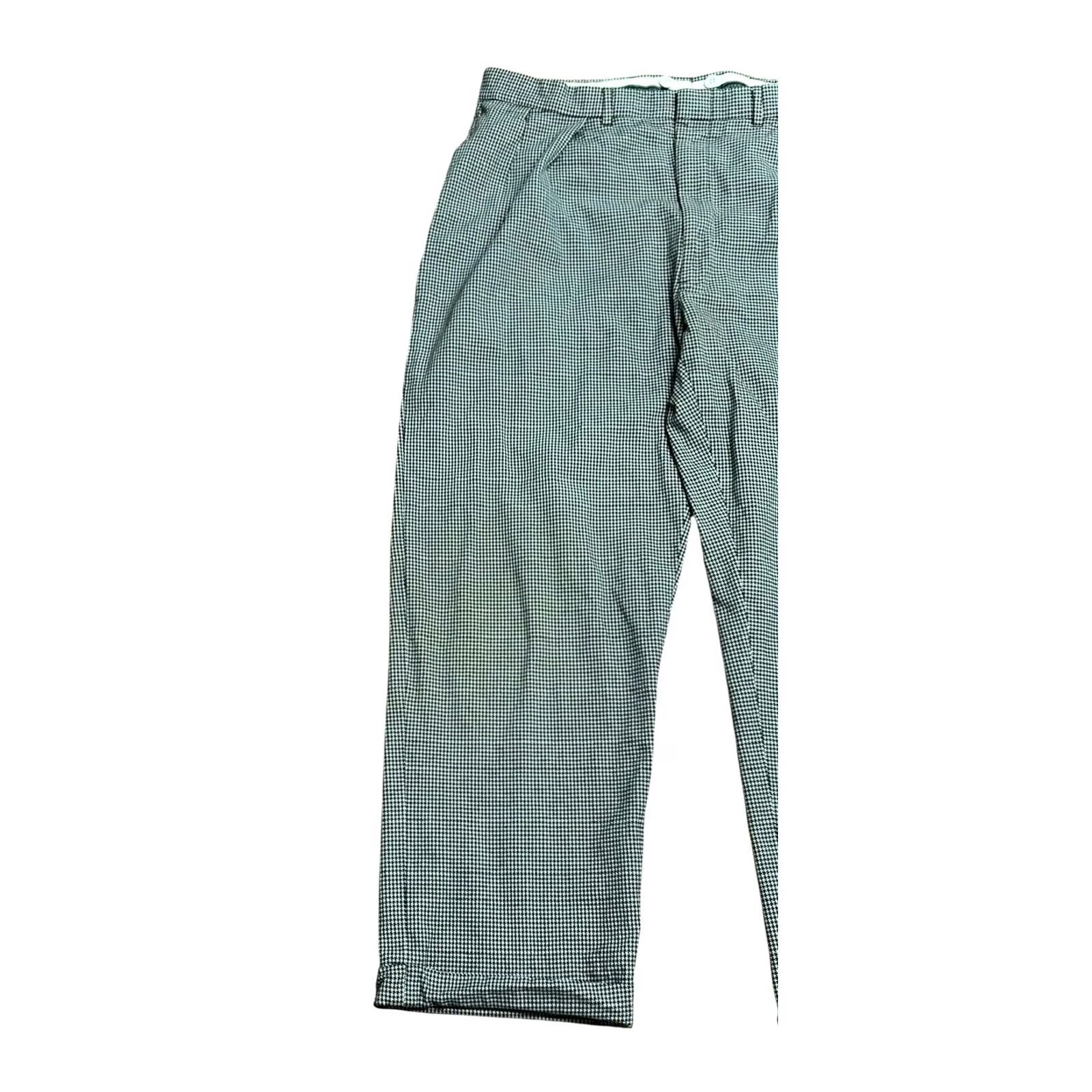Vintage VINTAGE Mister Guy Black & White Checkered Pants Men 38 Trousers Pleated Dress Pants Regular Men’s Size US 38 / EU 54 - 3 Thumbnail