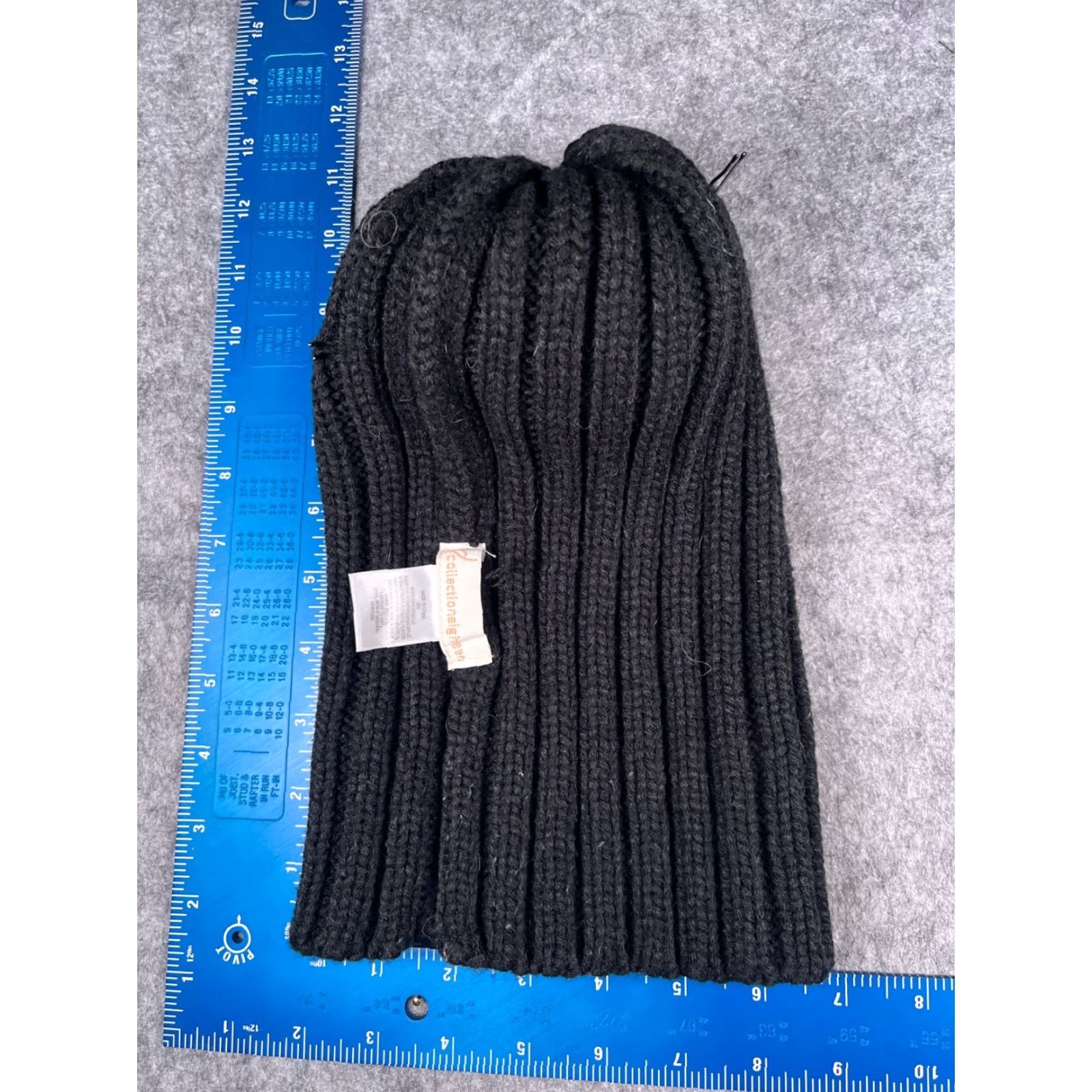 Vintage VINTAGE not applicable; use Collection 18 Beanie Toque for Women OS Black Knit Acrylic Blend Pom w/ Bobby Pins Size ONE SIZE - 7 Thumbnail