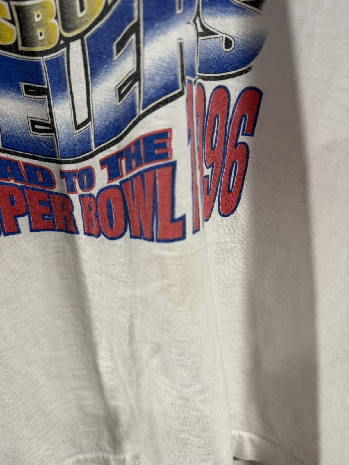 Vintage 1995 Vintage Pittsburgh Steelers Super Bowl Long Sleeve XL Size US XL / EU 56 / 4 - 5 Thumbnail