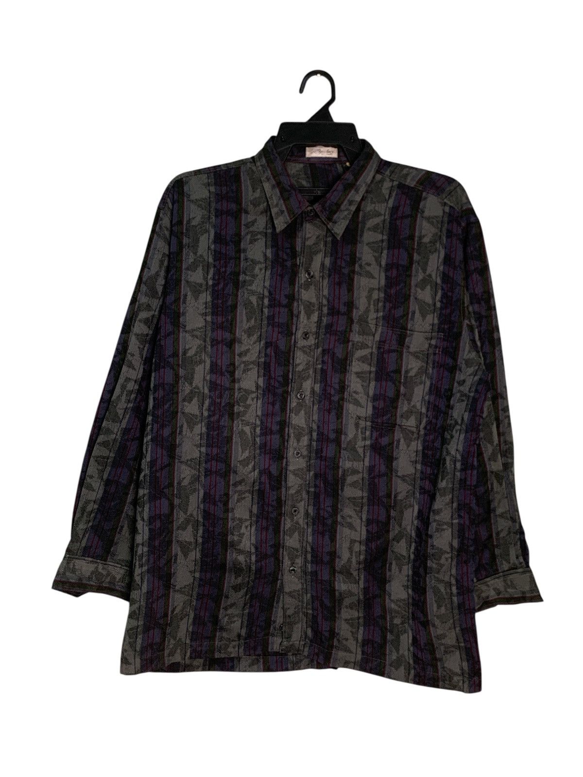 Other Rare Design Vintage Japanese Designer Button Ups Shirts Size US L / EU 52-54 / 3 - 1 Thumbnail