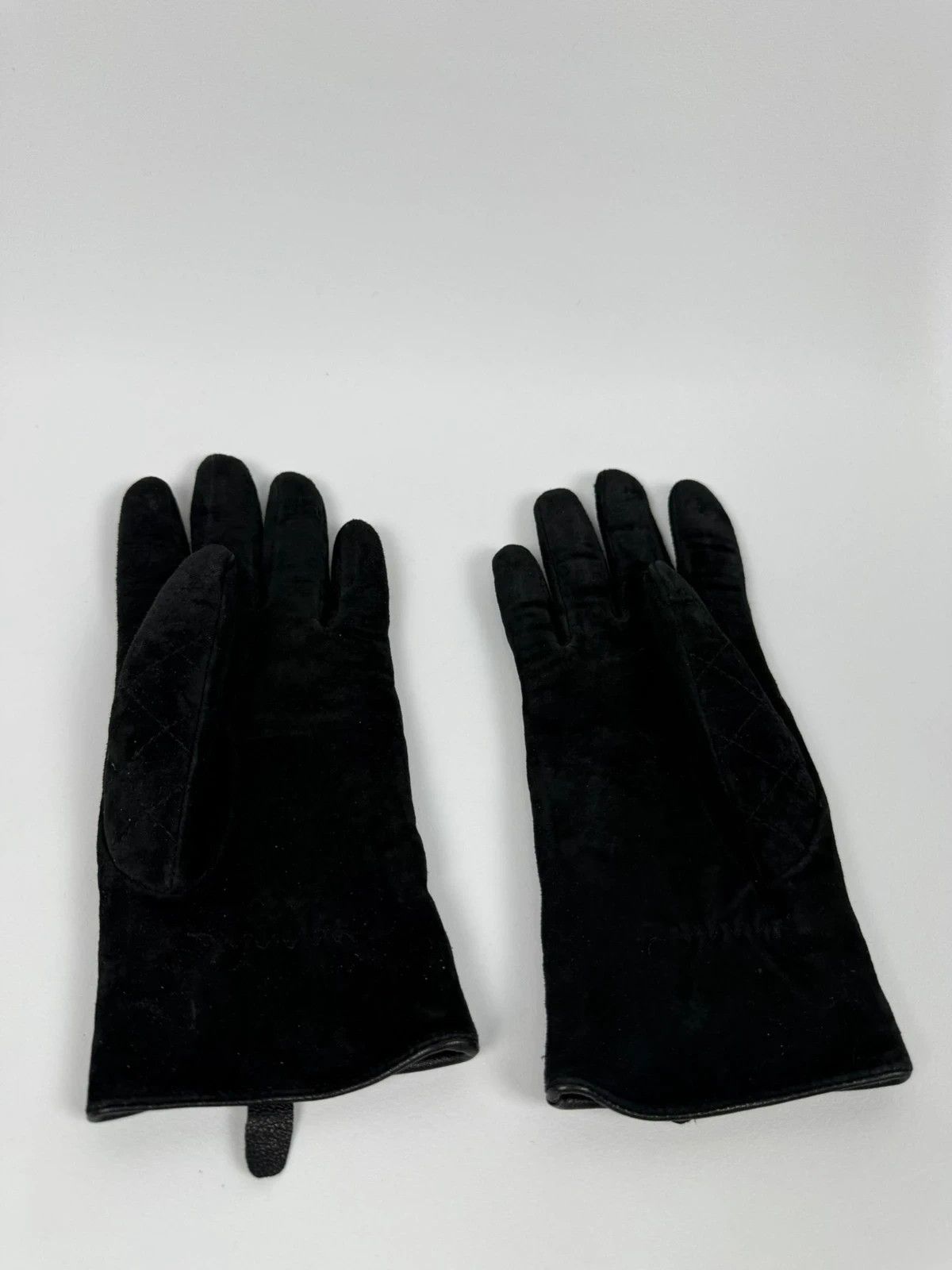Marks & Spencer Marks & Spencer Leather Gloves Nubuck Quilted size M Size ONE SIZE - 5 Thumbnail