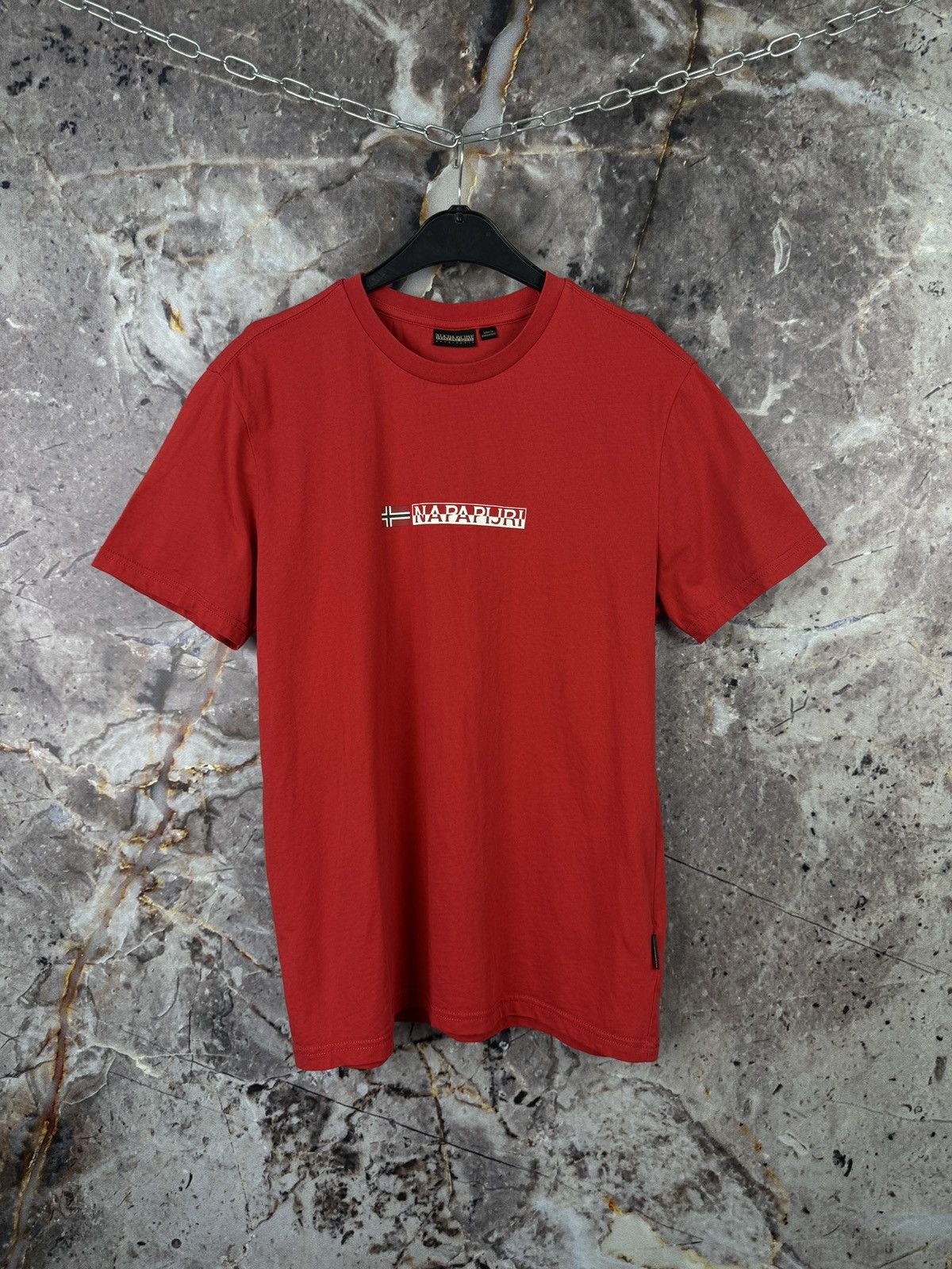 Napapijri Mens Napapijri T-Shirt Streetwear Size Large Size US L / EU 52-54 / 3 - 1 Thumbnail