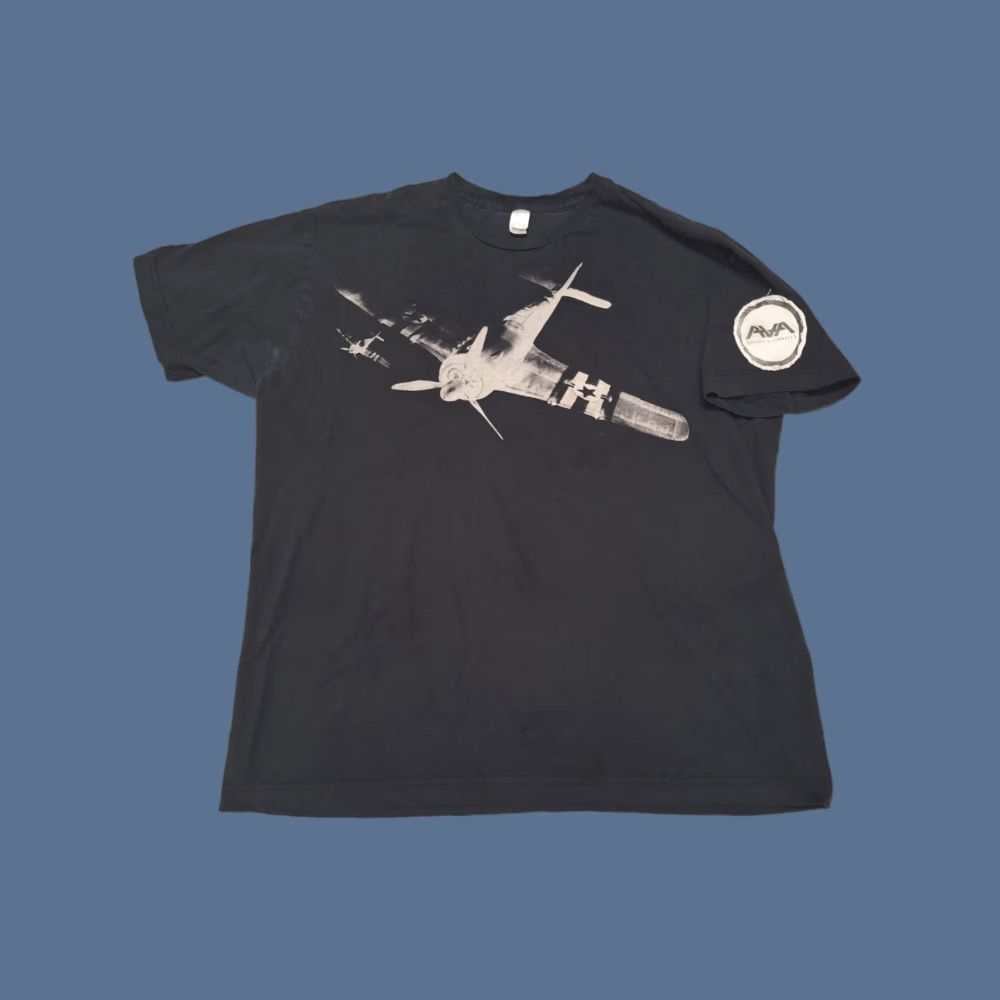 Tultex Y2K Angels & Airwaves Band Tour Plane Blink 182 Shirt XL Black Men T-Shirt Band Angels Plane Tultex XL Size US XL / EU 56 / 4 - 1 Thumbnail