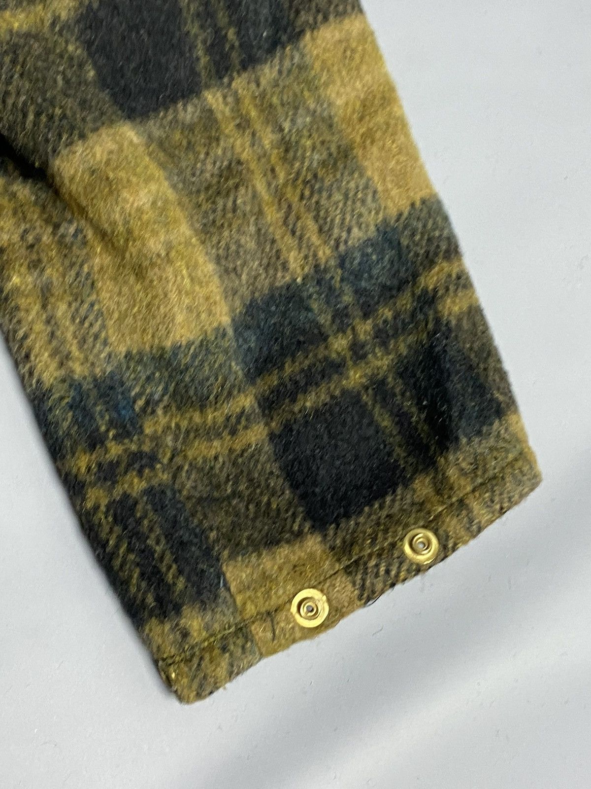 William Barry VTG 70s William Barry Flannel Plaid Jacket Hooded Sz M USA Size US M / EU 48-50 / 2 - 12 Thumbnail