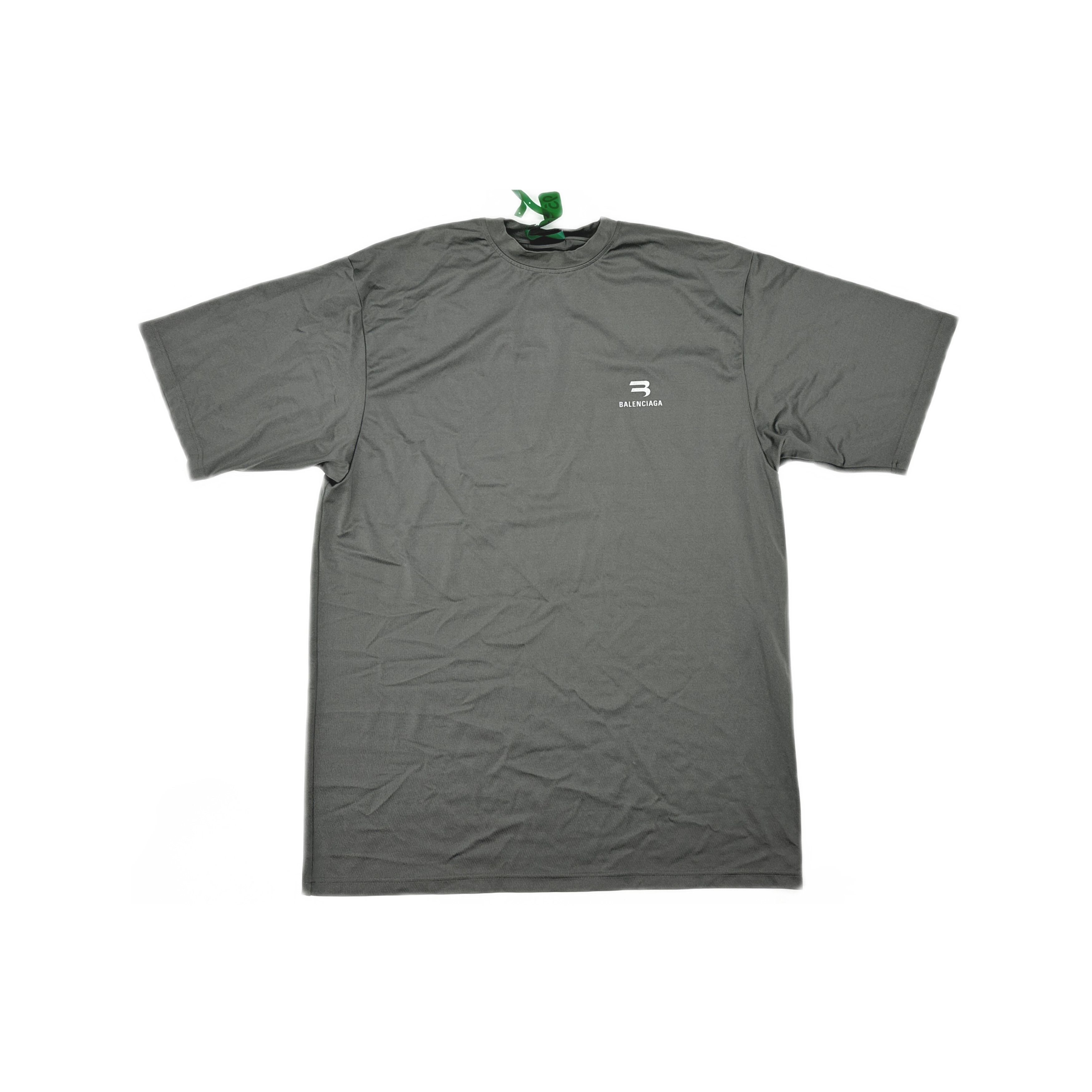 Balenciaga Balenciaga Logo Swim T-Shirt Gray Size S Size US S / EU 44-46 / 1 - 1 Thumbnail