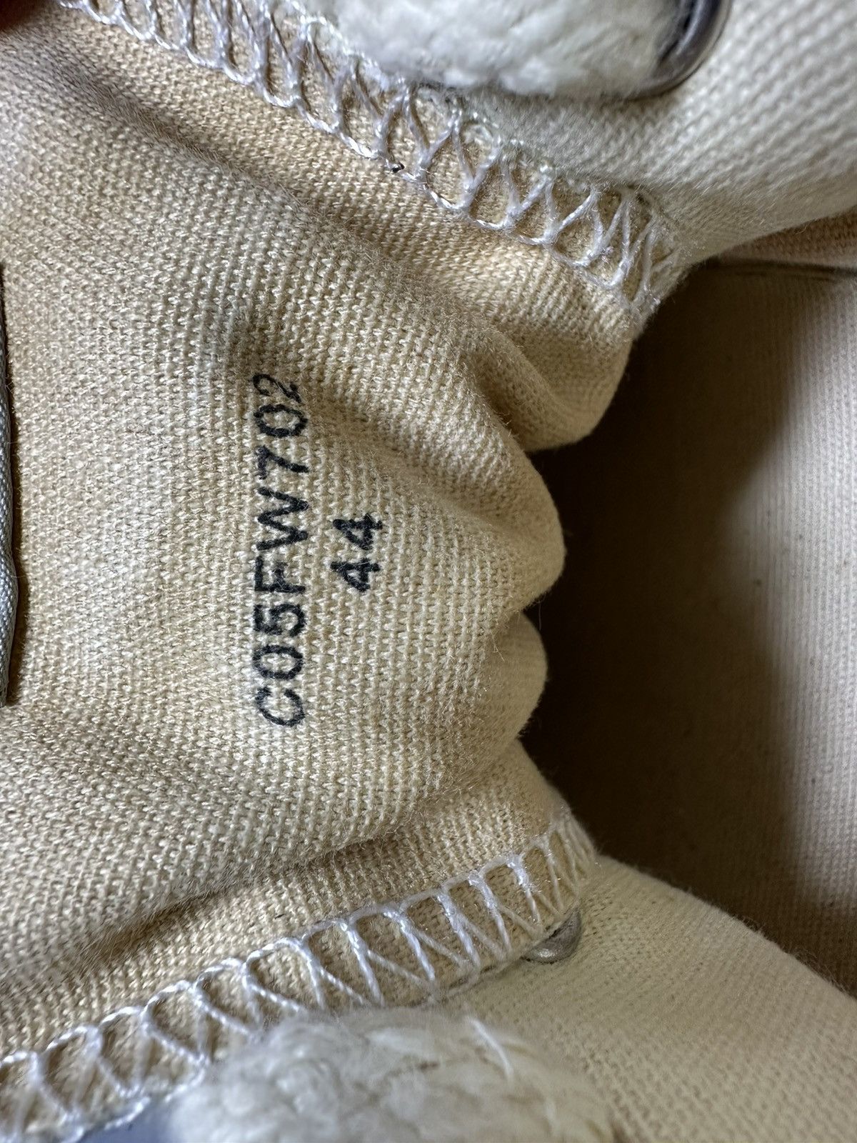 Maison MIHARA YASUHIRO × Nigel Cabourn MMY x Nigel Cabourn - Peterson Low OG Sole - Beige Size US 11 / EU 44 - 11 Thumbnail