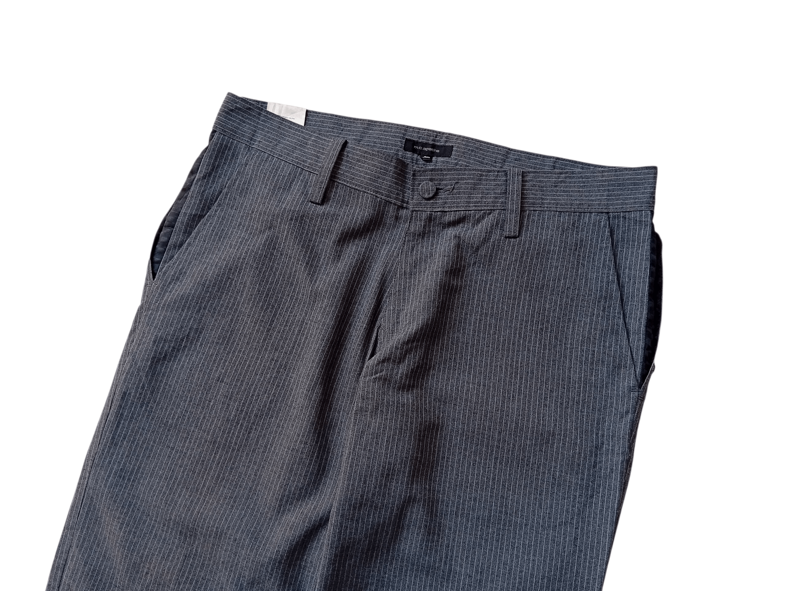 Japanese Brand Mc Apache stripe trouser pants Size US 32 / EU 48 - 2 Thumbnail