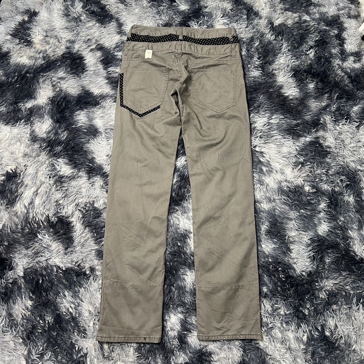 Japanese Brand Back&Forth Japanese Brand Double Waist Cargo Pants Size US 31 - 2 Thumbnail