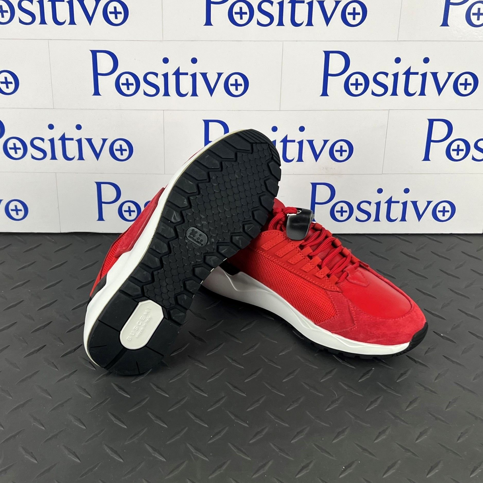 Buscemi Buscemi Run 2 Red Suede Low Top Sneakers US 7 SAMPLE Size US 7 / IT 37 - 5 Thumbnail