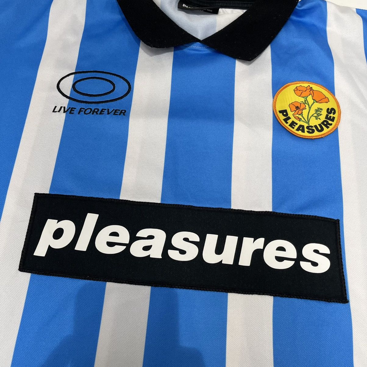 Pleasures Pleasures Penalty Soccer Jersey Blue Size US XL / EU 56 / 4 - 3 Thumbnail