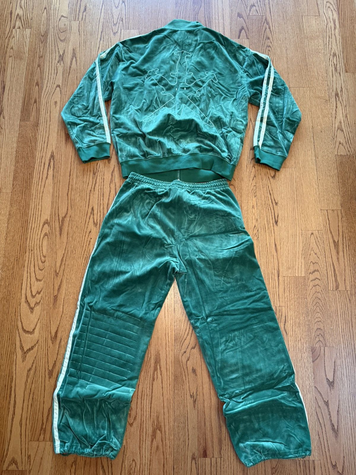 Unknown London ***RARE UNKNOWN VELOUR TRACKSUIT Size US 34 / EU 50 - 5 Thumbnail