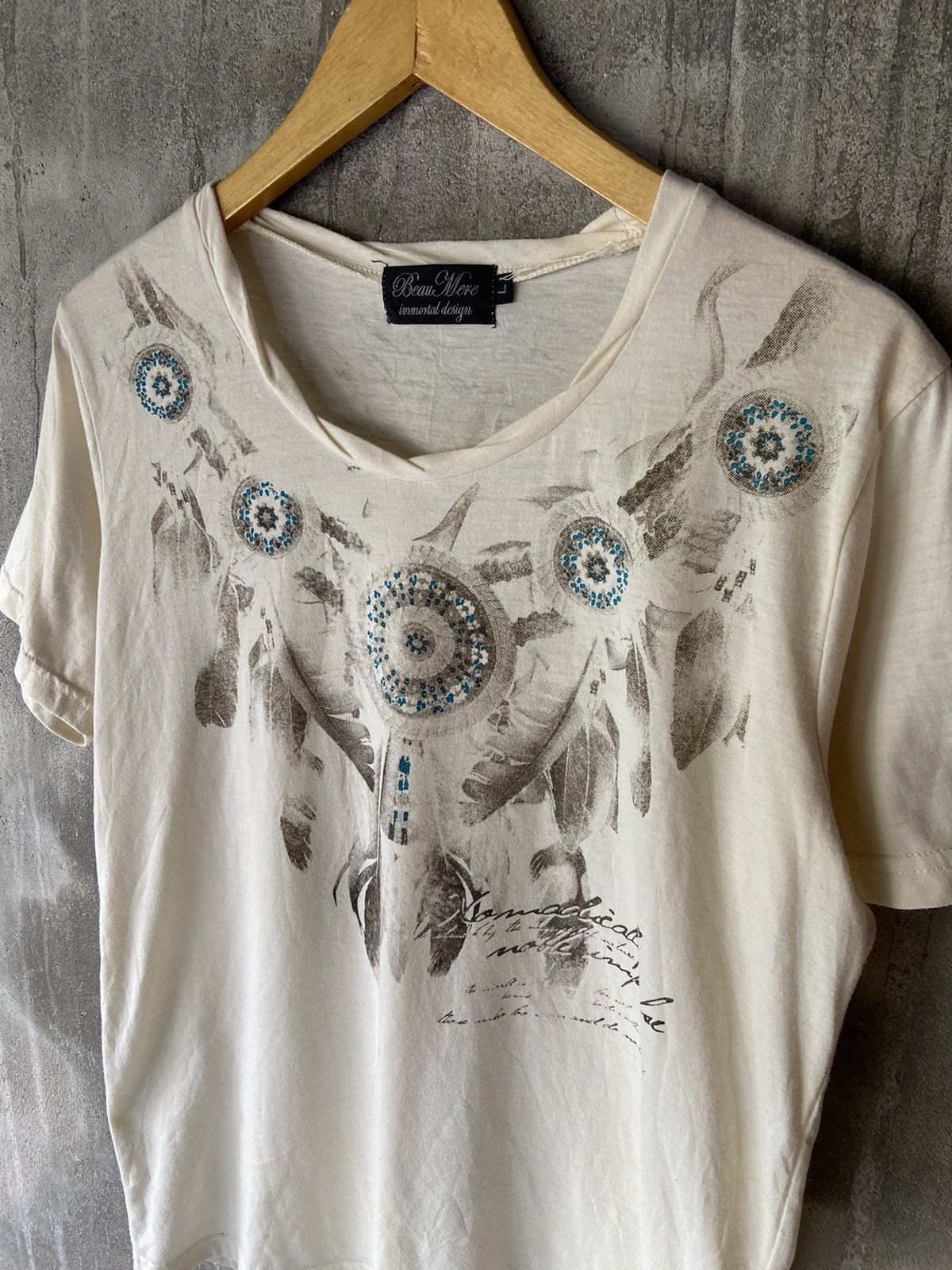 Japanese Brand BEAUMERE IMMORTAL DESIGNNTEE SHIRT Size US M / EU 48-50 / 2 - 3 Thumbnail