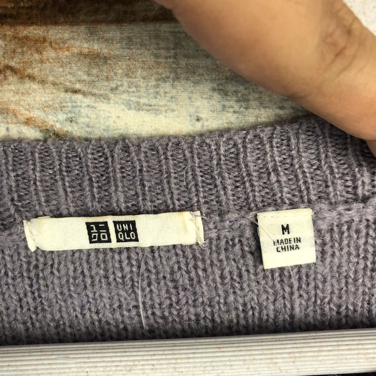 Homespun Knitwear × Japanese Brand × Vintage Uniqlo japan Purple vintage sweatshirt Knitwear #A1546 Size M / US 6-8 / IT 42-44 - 9 Thumbnail