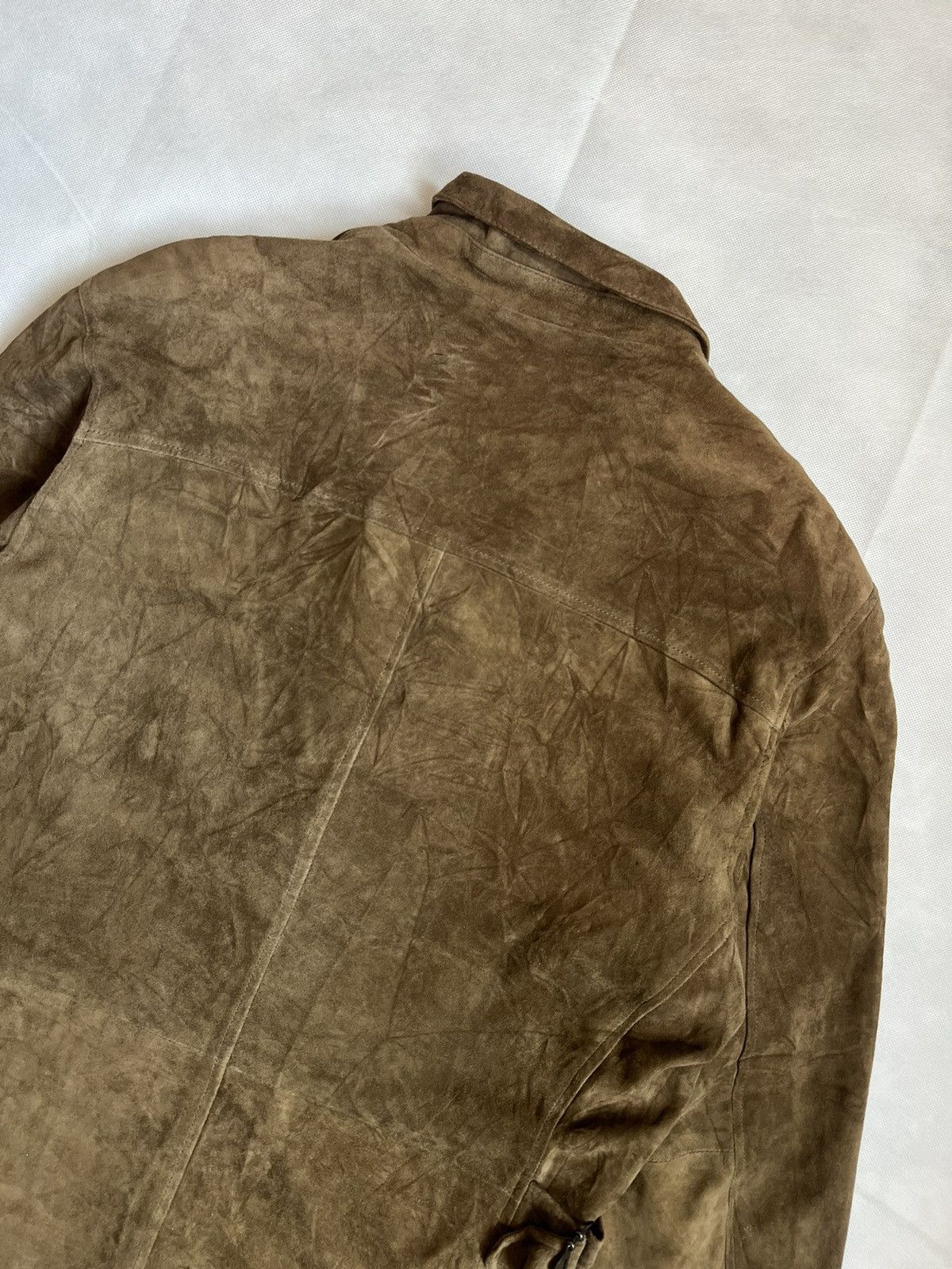 Genuine Leather Border State Suede Genuine Leather Brown Jacket Size US M / EU 48-50 / 2 - 15 Thumbnail