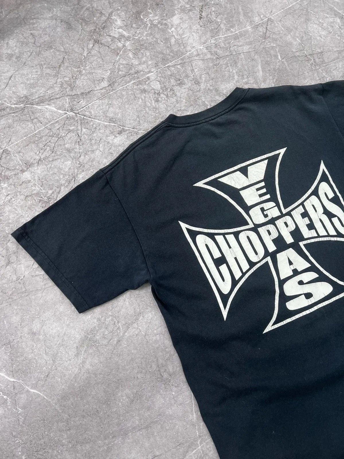 West Coast Choppers Vest coast vegas choppers vintage big logo t shirt Size US L / EU 52-54 / 3 - 2 Thumbnail