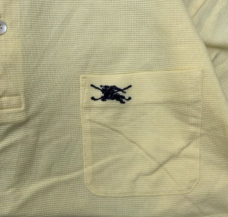 Burberry × Vintage Burberrys Golf Long Sleeve Polos Size US L / EU 52-54 / 3 - 5 Thumbnail