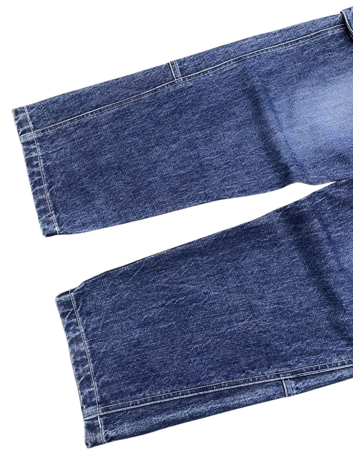 Beauty Beast × Japanese Brand TJan. Japan Panel Baggy Cargo Loose Jeans Size US 36 / EU 52 - 18 Thumbnail