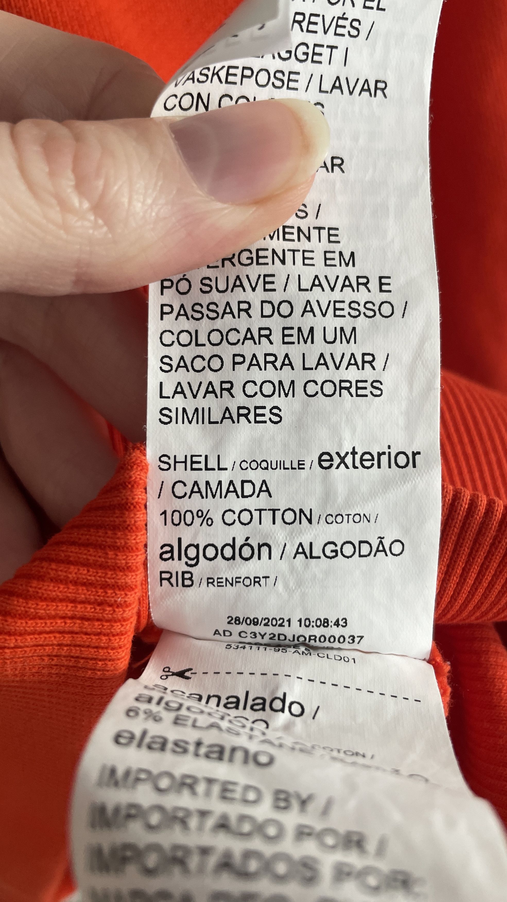 Puma ORANGE SWEAT-SHIRT PUMA AMI PARIS (XS) Size XS / US 0-2 / IT 36-38 - 7 Thumbnail