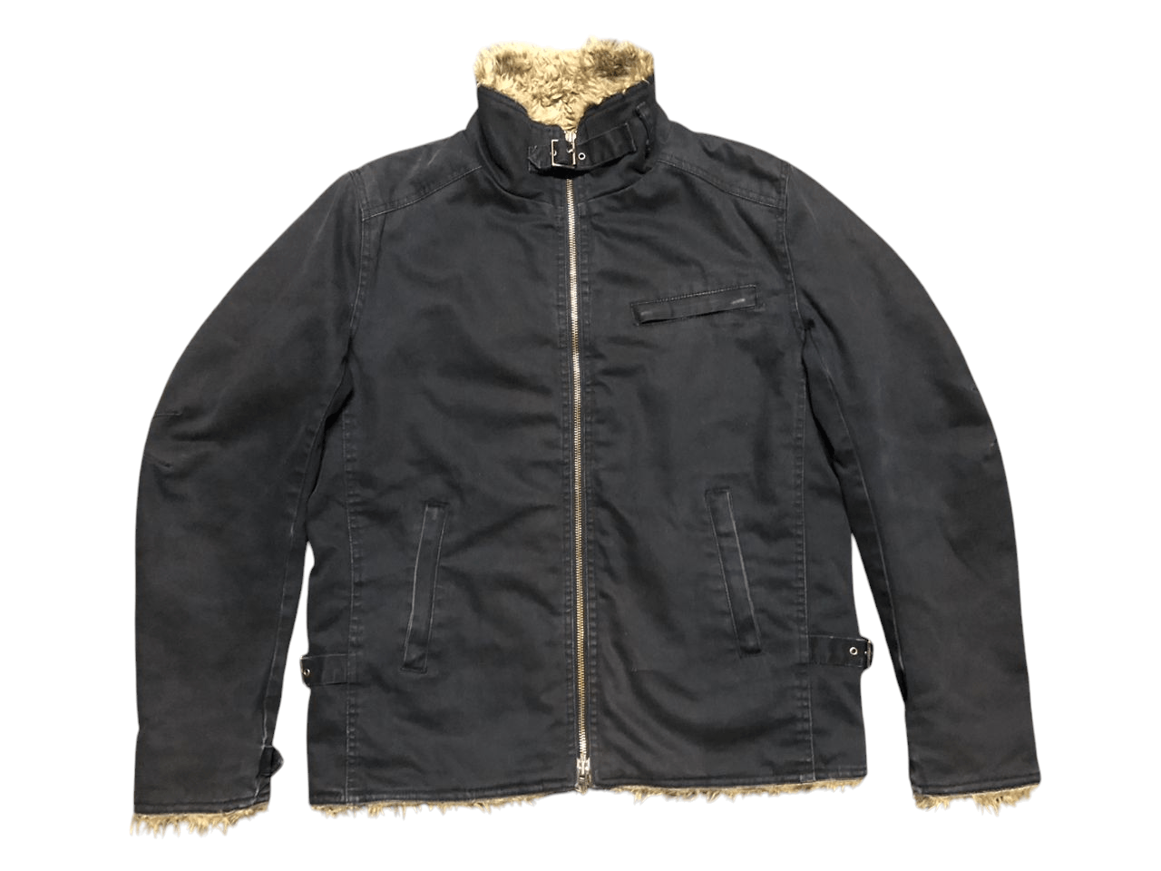 Japanese Brand × Vintage Vintage Union Station Deep Pile Lined Jacket SUNFADED Size US M / EU 48-50 / 2 - 1 Thumbnail