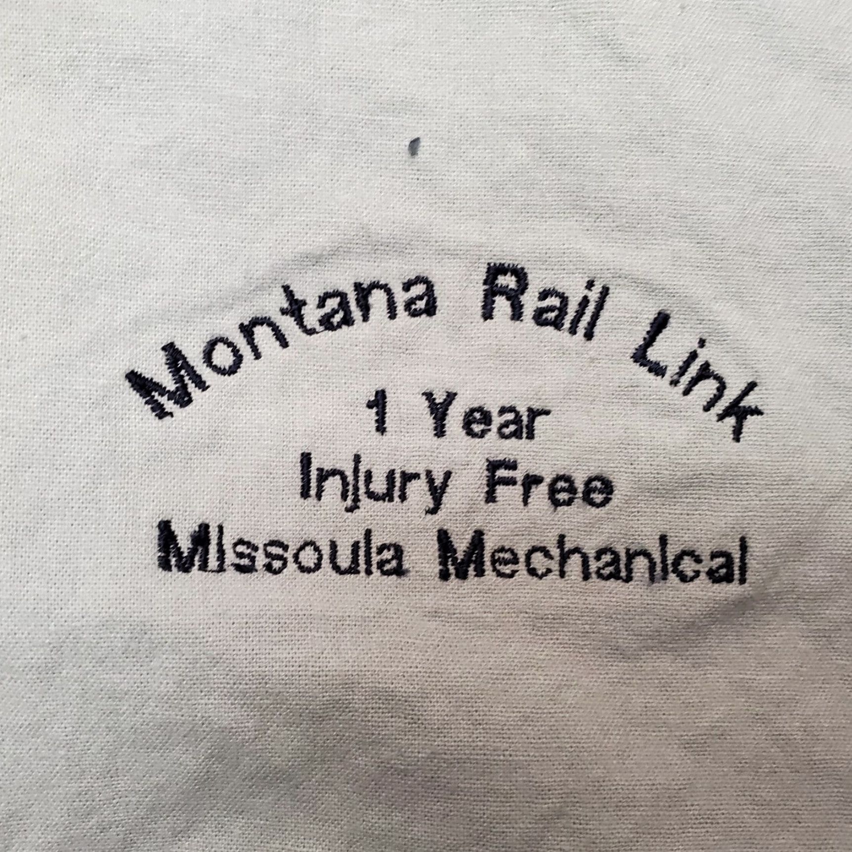 Holloway VINTAGE Montana Rail Link Jacket Mens L Gray Holloway Full Zip 1993 Railroad Size US L / EU 52-54 / 3 - 6 Thumbnail