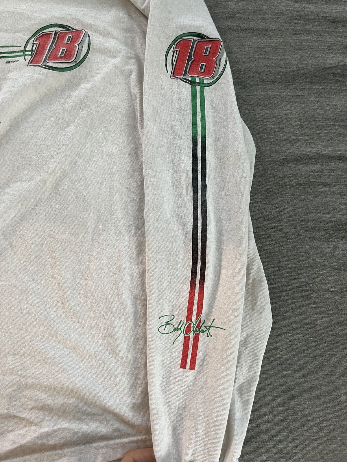 Vintage Racing T with Sleeve Print #18 Size US S / EU 44-46 / 1 - 2 Thumbnail