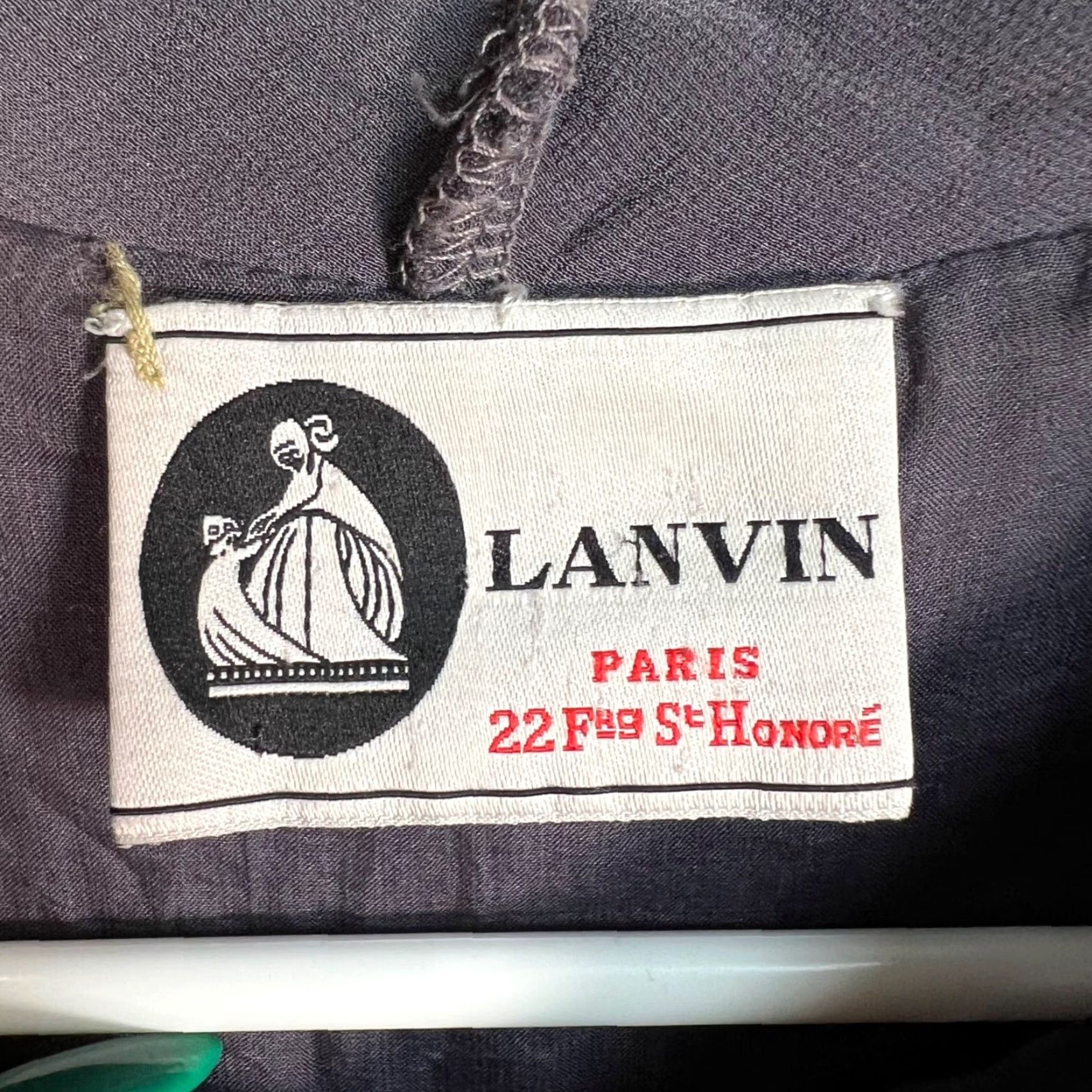 Lanvin VINTAGE Lanvin Paris XS Gray Distressed Short Sleeve T-Shirt Mens Size US XS / EU 42 / 0 - 3 Thumbnail