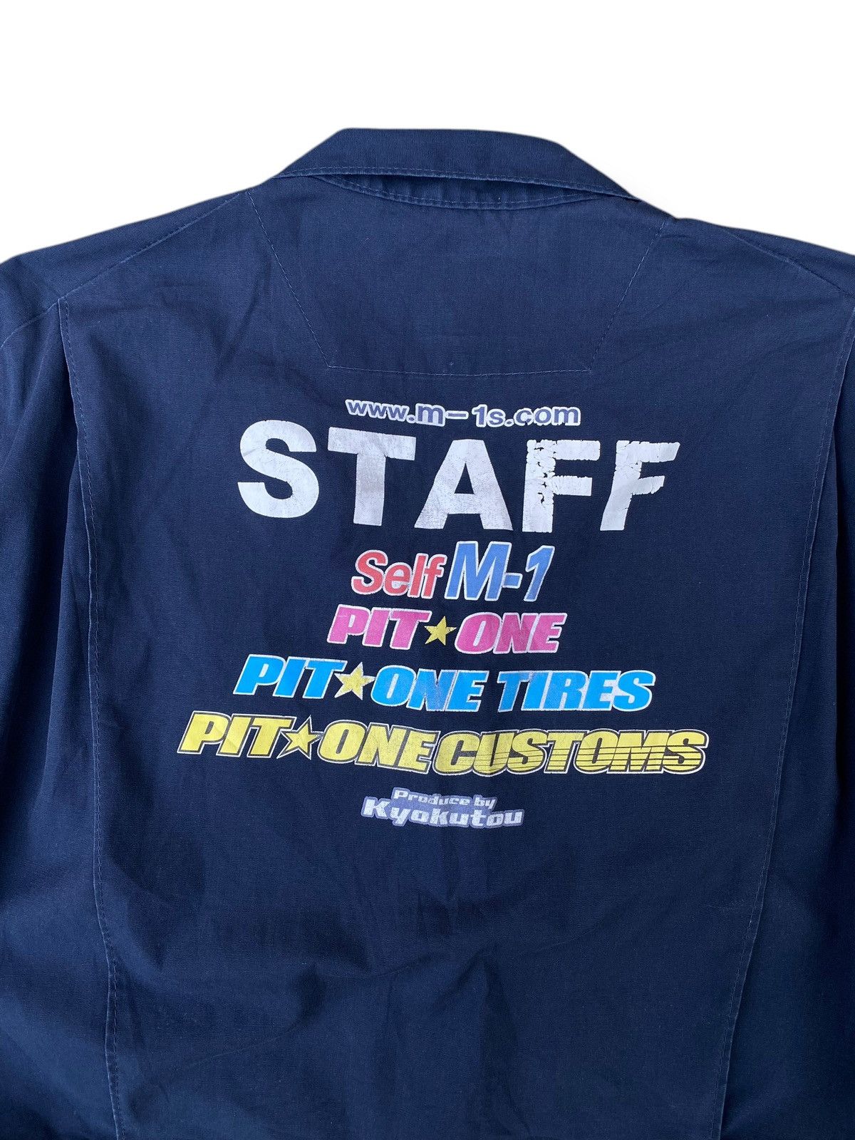Dickies × Vintage Vintage Dickies Coverall Staff Pit One Customs Motorsport. Size US 36 / EU 52 - 5 Thumbnail