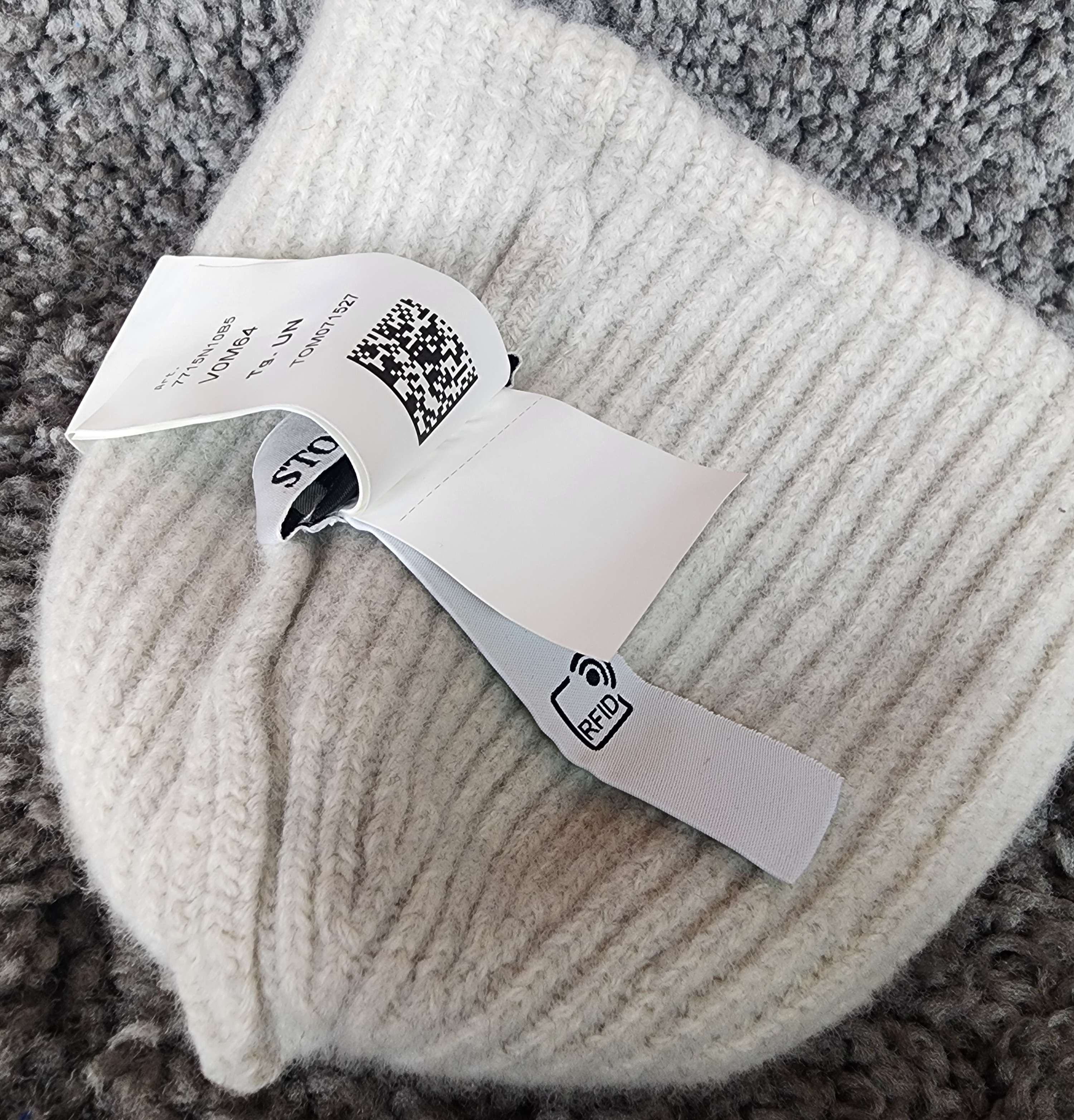 Stone Island Stone Island junior compass-patch wool beanie hat Size ONE SIZE - 6 Thumbnail