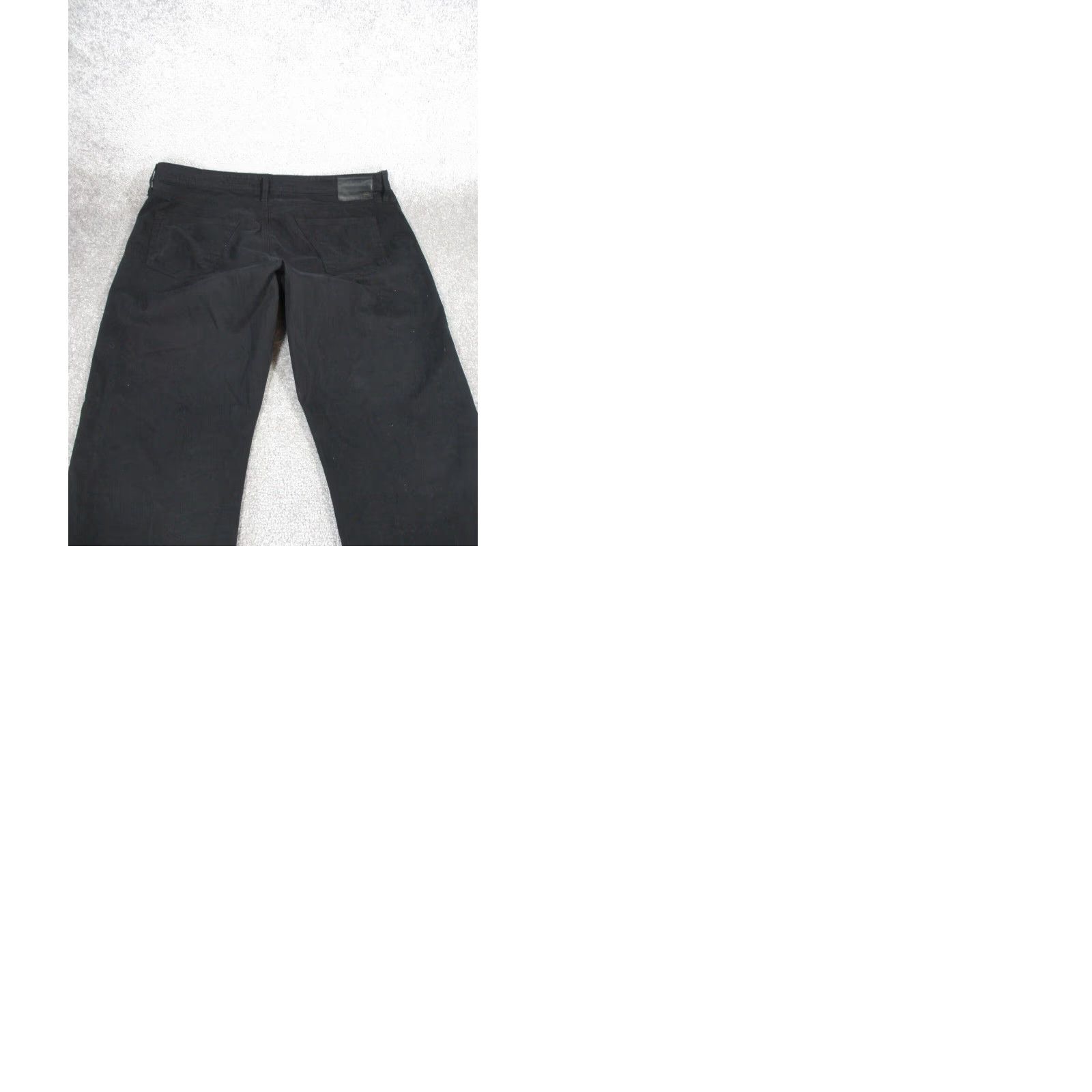 Vintage Adriano Goldschmied Pants Mens 40 The Graduate Tailored Leg Black 40X33 Chino Flat Front Knit Regular Street, USA, City, Preppy Mens Size US 40 / EU 56 - 9 Thumbnail