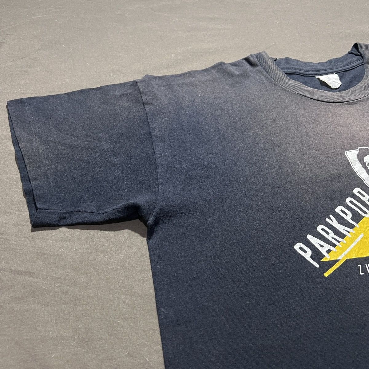 Band Tees Very Rare Vintage 90s Parkpop Fest Tour Tee XL Faded Rock Size US XL / EU 56 / 4 - 9 Thumbnail