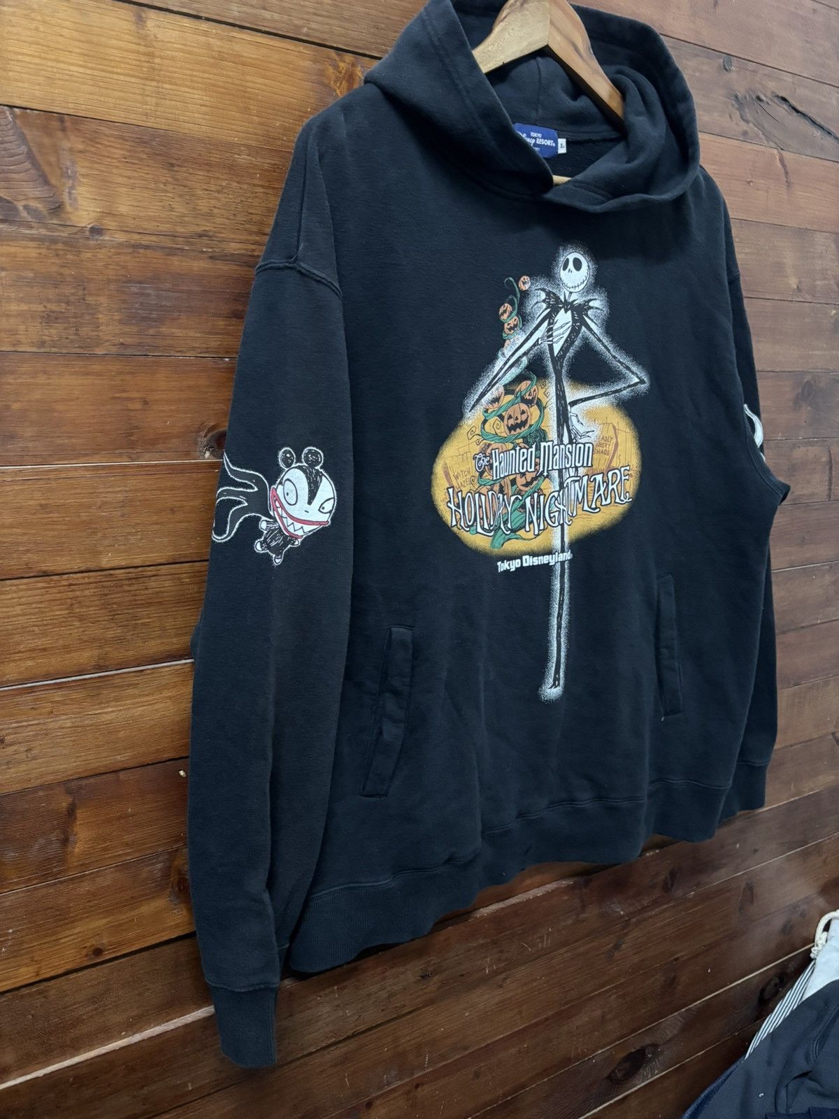 Disney Vintage tim burtons nightmare before christmas hoodie Size US L / EU 52-54 / 3 - 2 Thumbnail