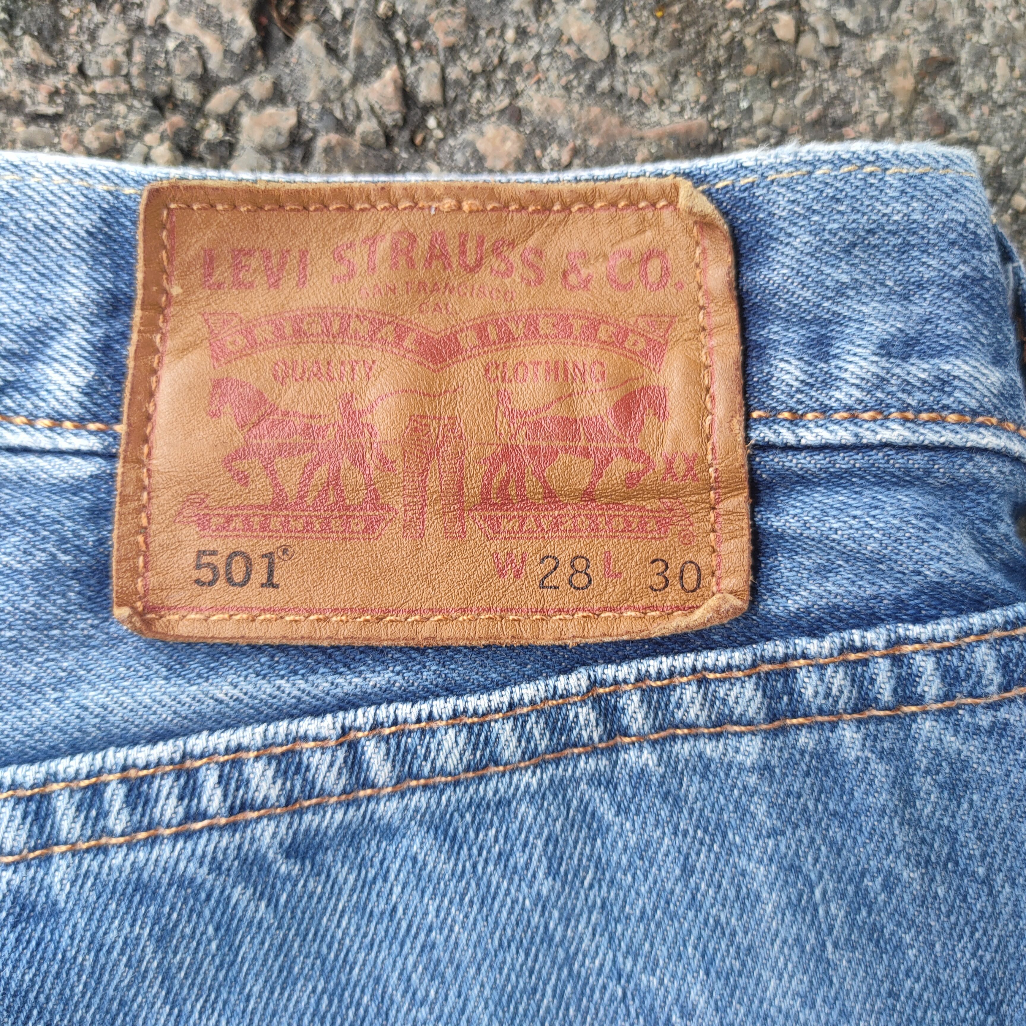 Levi's LEVI'S 501 PREMIUM x WHITE OAK FADED JEANS DENIM PANTS Size US 29 - 14 Thumbnail