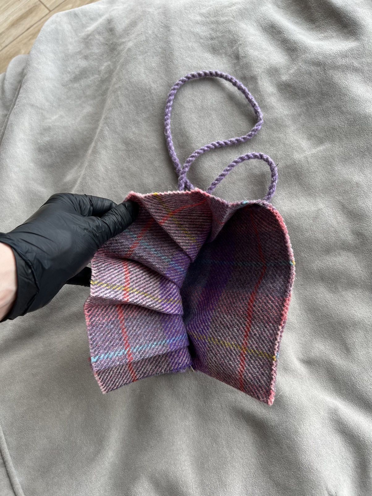 Harris Tweed Harris Tweed Hand Woven Skirt Bag One Size Size ONE SIZE - 4 Thumbnail