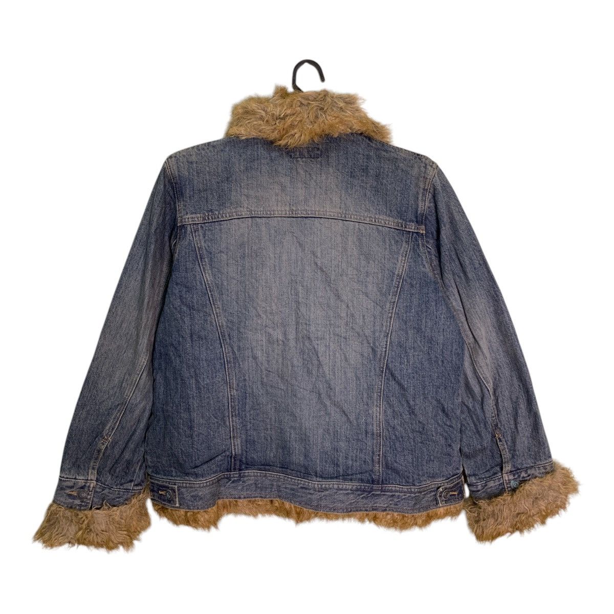 Japanese Brand Rare Design Vintage Lip Make Truckers Denim Jacket Size L / US 10 / IT 46 - 2 Thumbnail