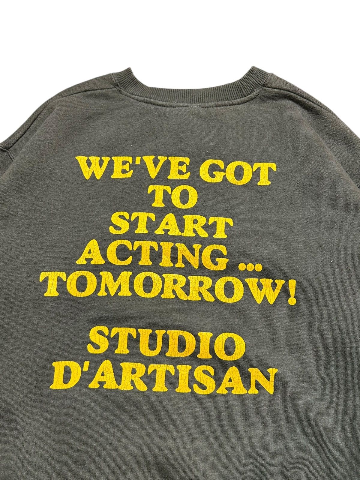 Studio D'Artisan Studio d'Artisan Crewneck Sweatshirt Big Logo Flying Pig Size US S / EU 44-46 / 1 - 7 Thumbnail