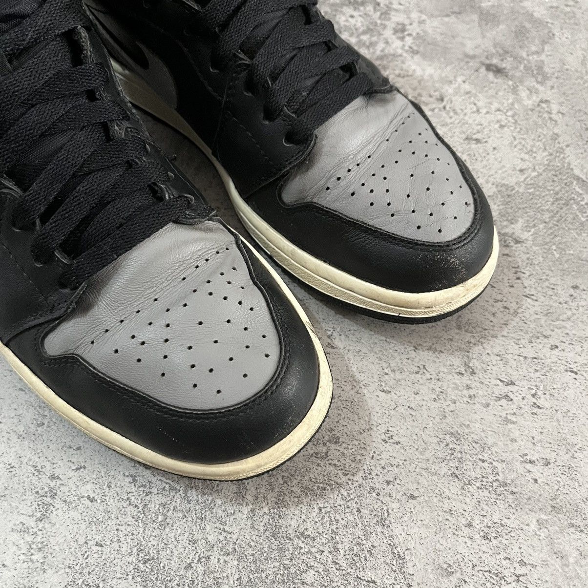 Jordan Brand × Nike × Vintage Nike Air Jordan 1 (2018) - Shadow Grey Size US 8 / EU 41 - 6 Thumbnail
