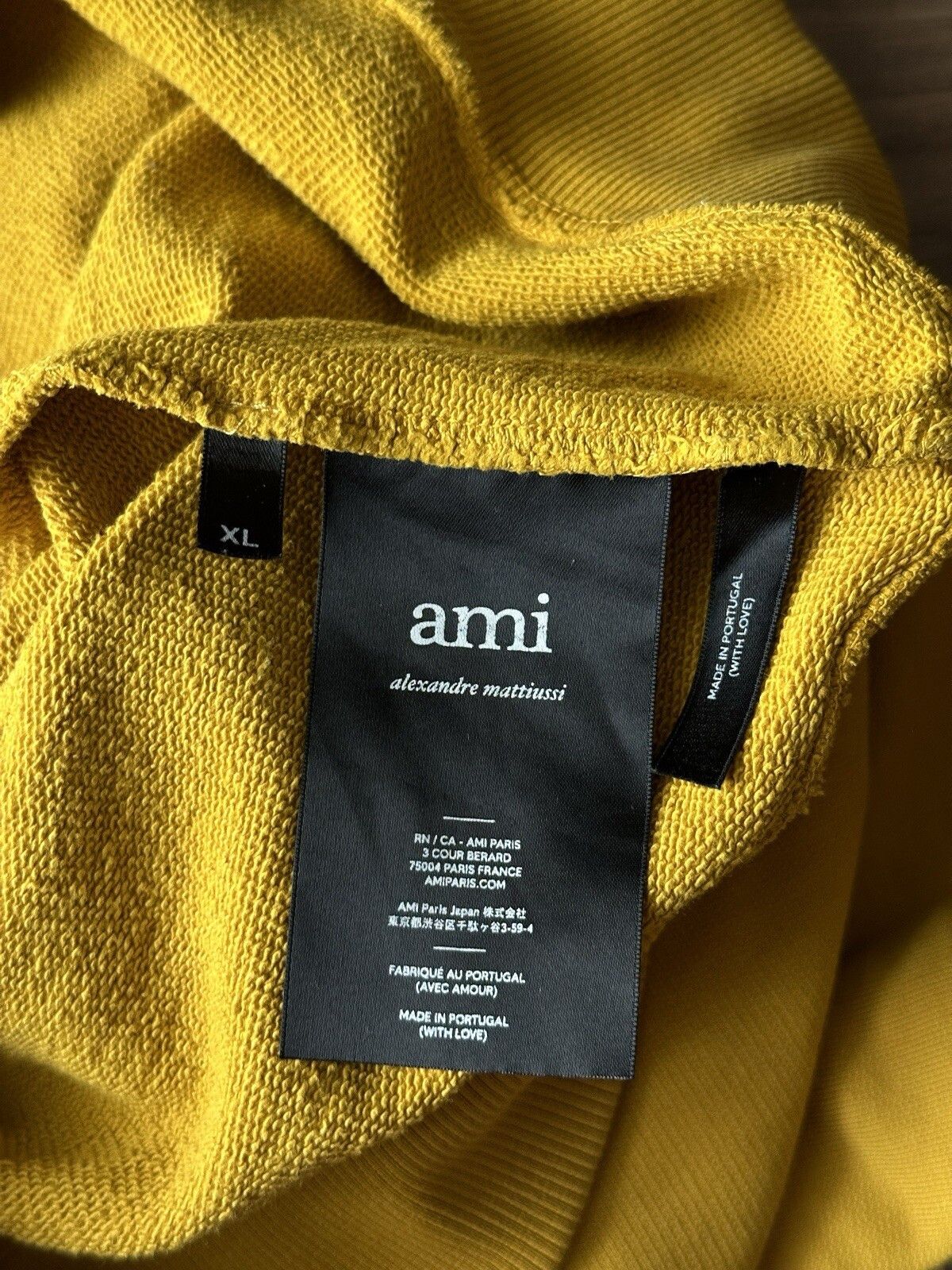 AMI Ami Paris Sweatshirt Logo Heart Mens Sweater size XL Size US XL / EU 56 / 4 - 13 Thumbnail