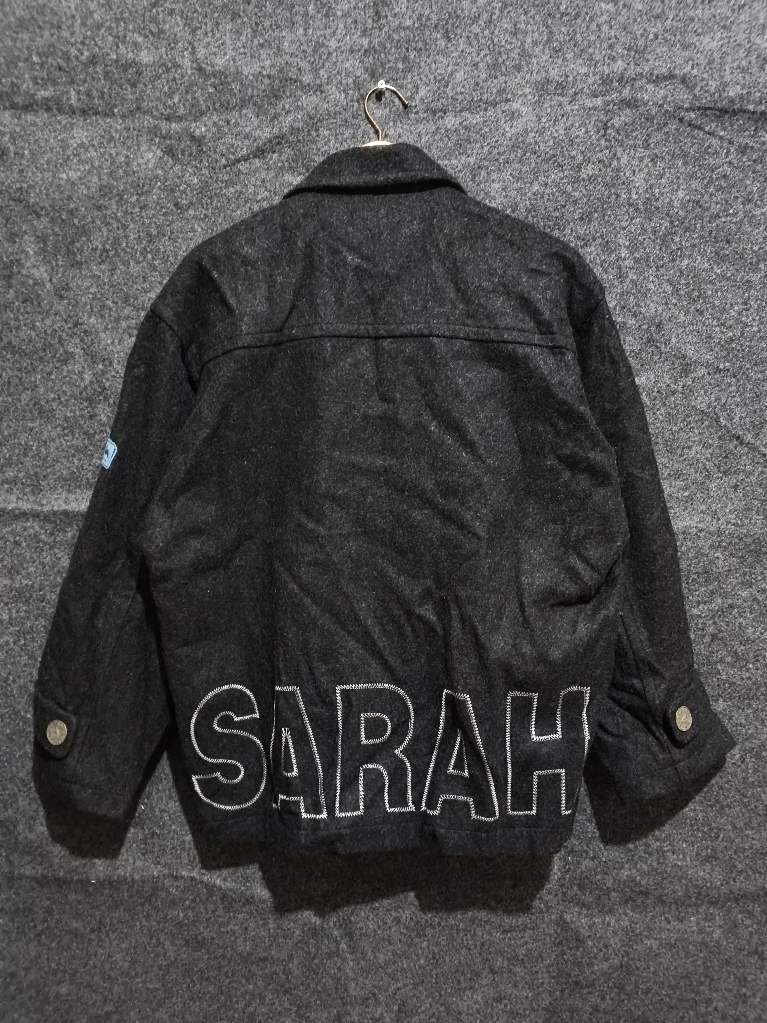 Japanese Brand Vintage Sarah Brand Good Dog Wool Jacket Size L / US 10 / IT 46 - 2 Thumbnail
