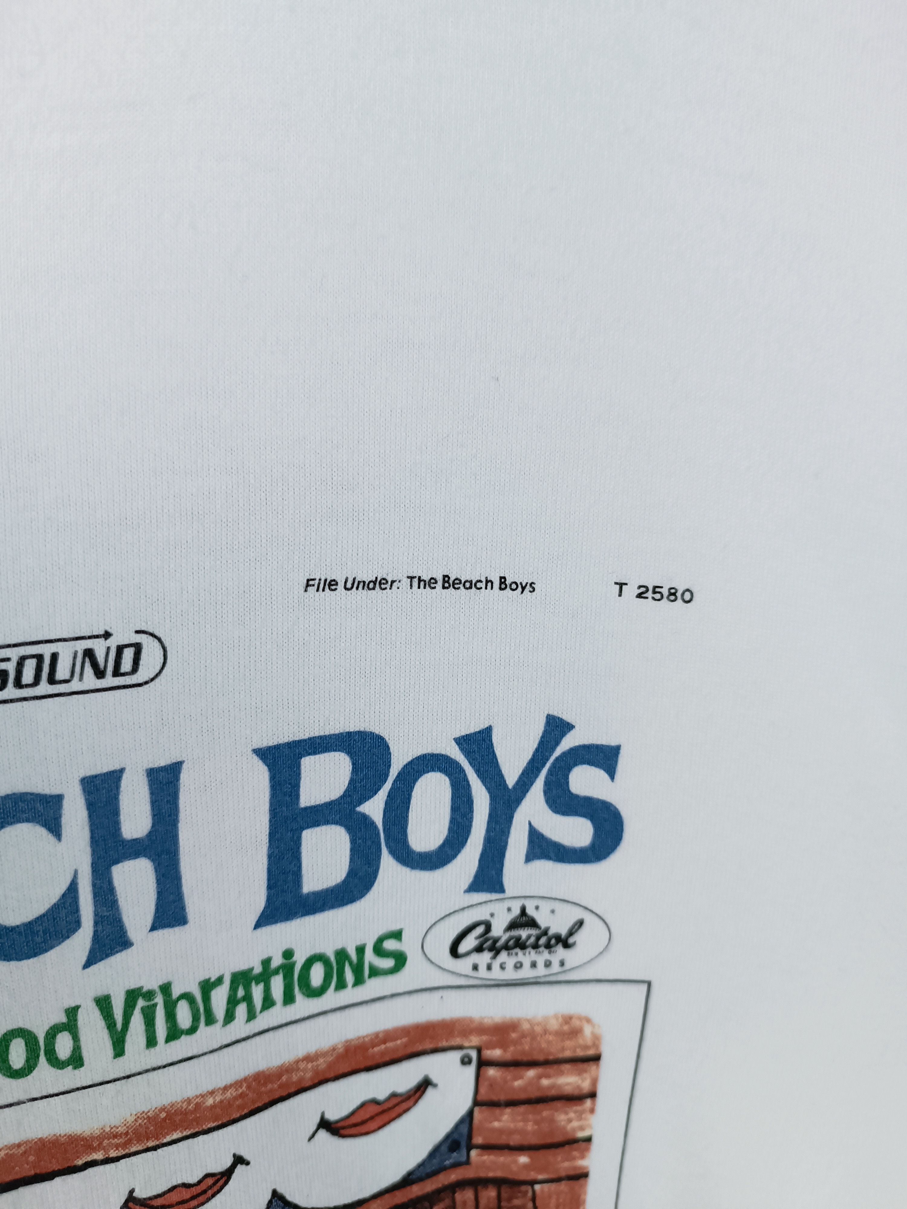 Band Tees VINTAGE THE BEACH BOYS GOOD VIBRATIONS TEE who jam kinks Size US XL / EU 56 / 4 - 13 Thumbnail