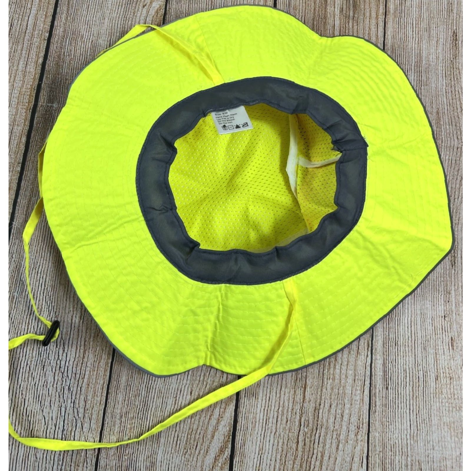 Vintage Tingley Bucket Hat Yellow Orange Sun High Visibility M Men Small/Medium Yellow Size ONE SIZE - 2 Thumbnail