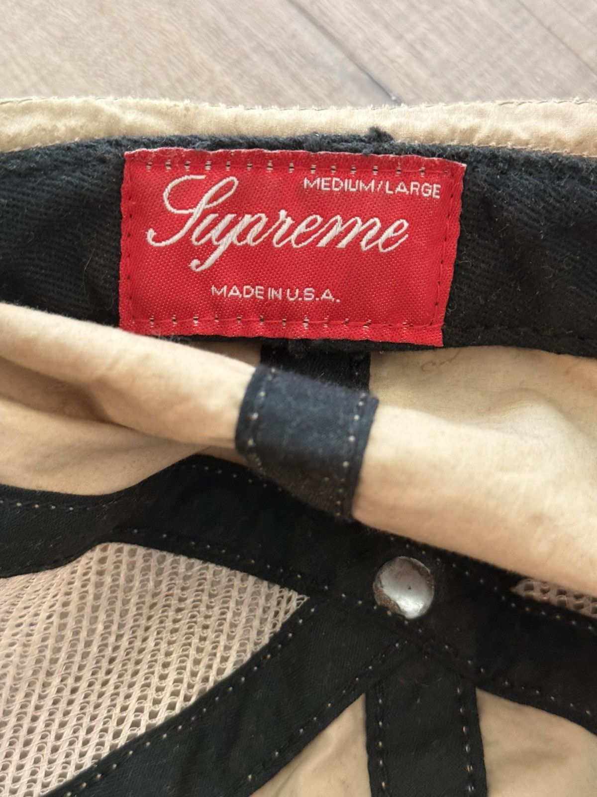Supreme SUPREME MESH CRUSHER BUCKET HAT TAN Size ONE SIZE - 5 Thumbnail