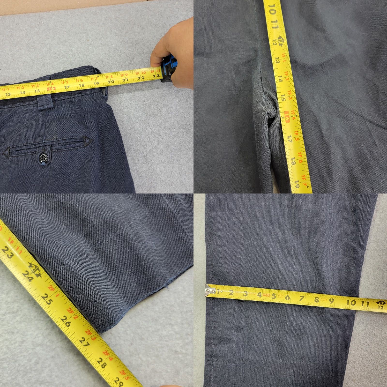 Vintage Blauer Tactical Pants Mens 38x28 Navy Blue Cargo Pockets Straight utility 8810X Size US 38 / EU 54 - 9 Thumbnail