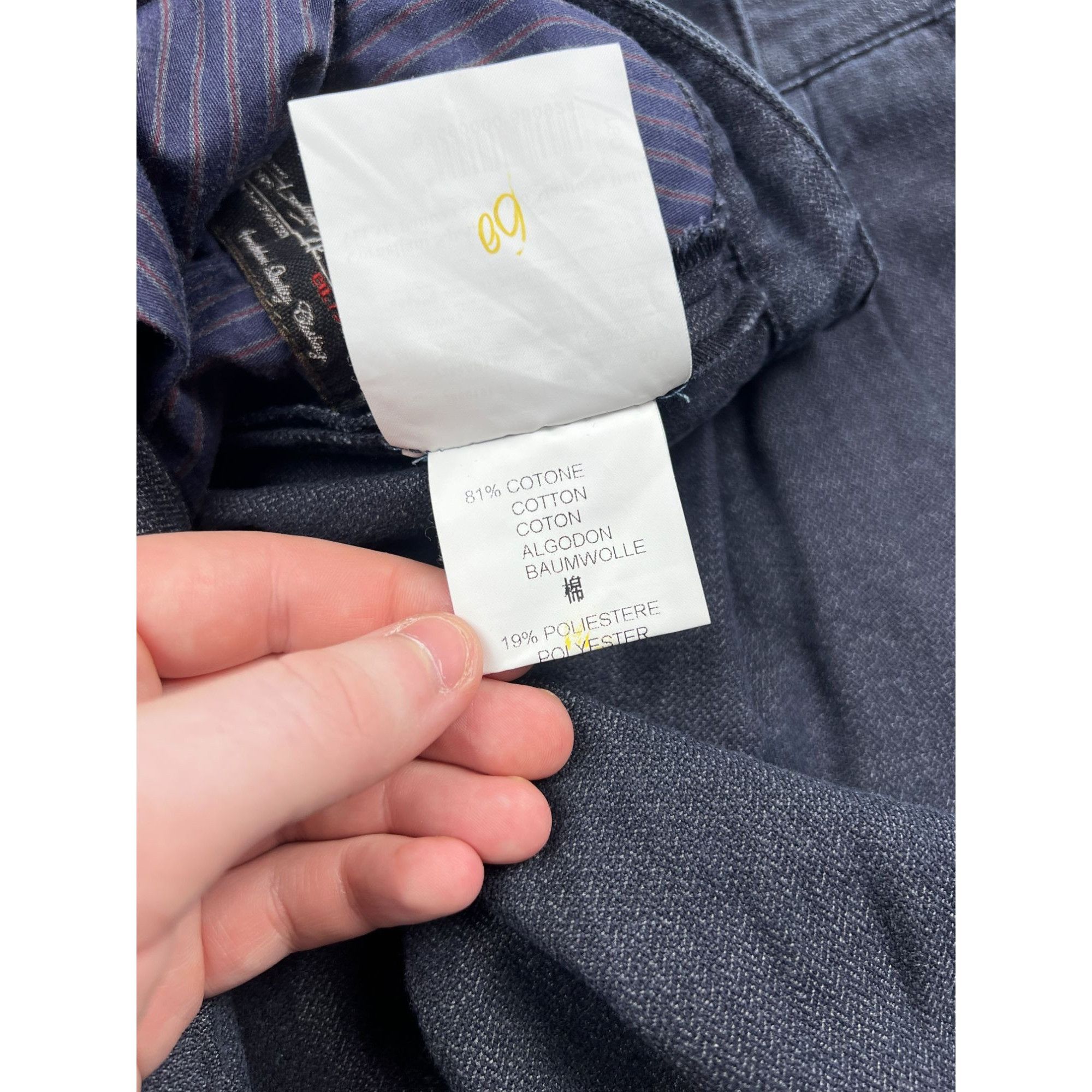 Corneliani Corneliani Collection Pleated Front Denim Jeans (Y0800) Size US 34 / EU 50 - 10 Thumbnail