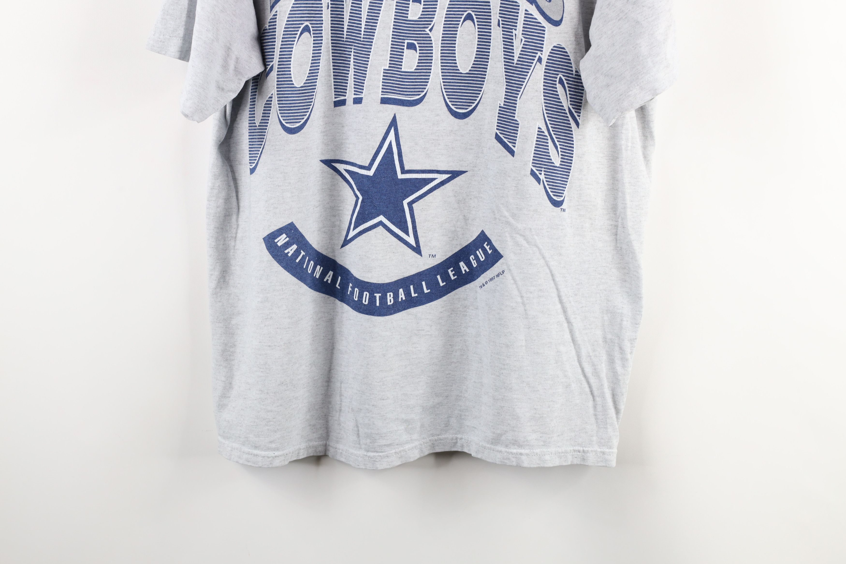 Vintage Vintage 90s Dallas Cowboys Football Short Sleeve T-Shirt Size US L / EU 52-54 / 3 - 3 Thumbnail