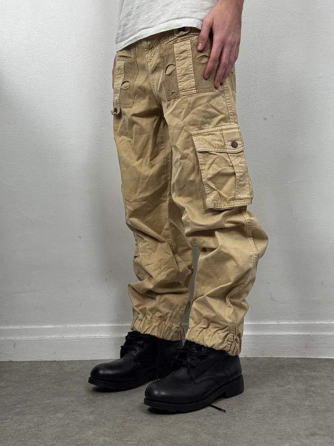 Dolce & Gabbana SS2003 Dolce & Gabbana Beige Cargo Utility Pants Size US 32 / EU 48 - 2 Thumbnail