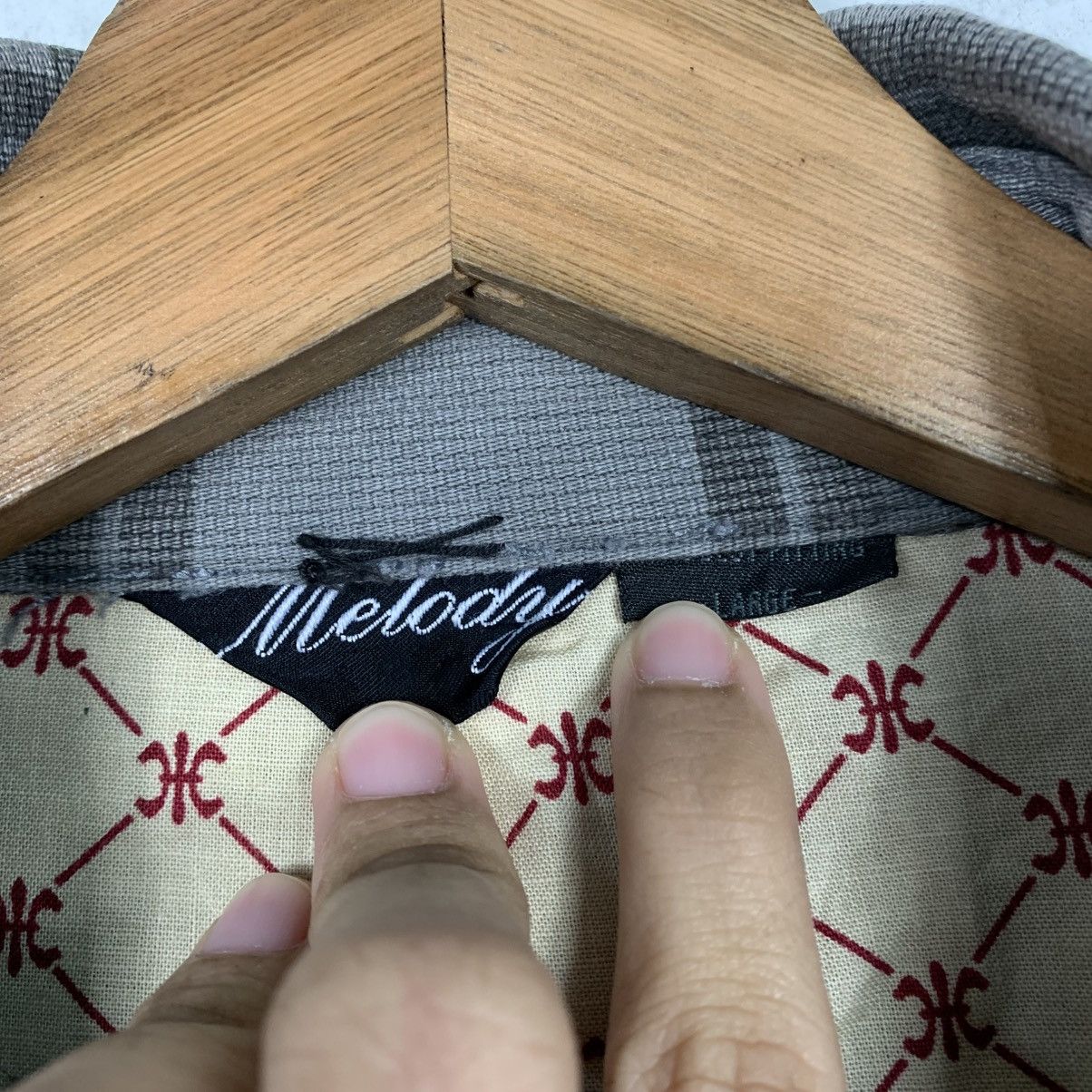 Japanese Brand Japanese Brand Checkered Double Breasted Jacket Size US L / EU 52-54 / 3 - 15 Thumbnail