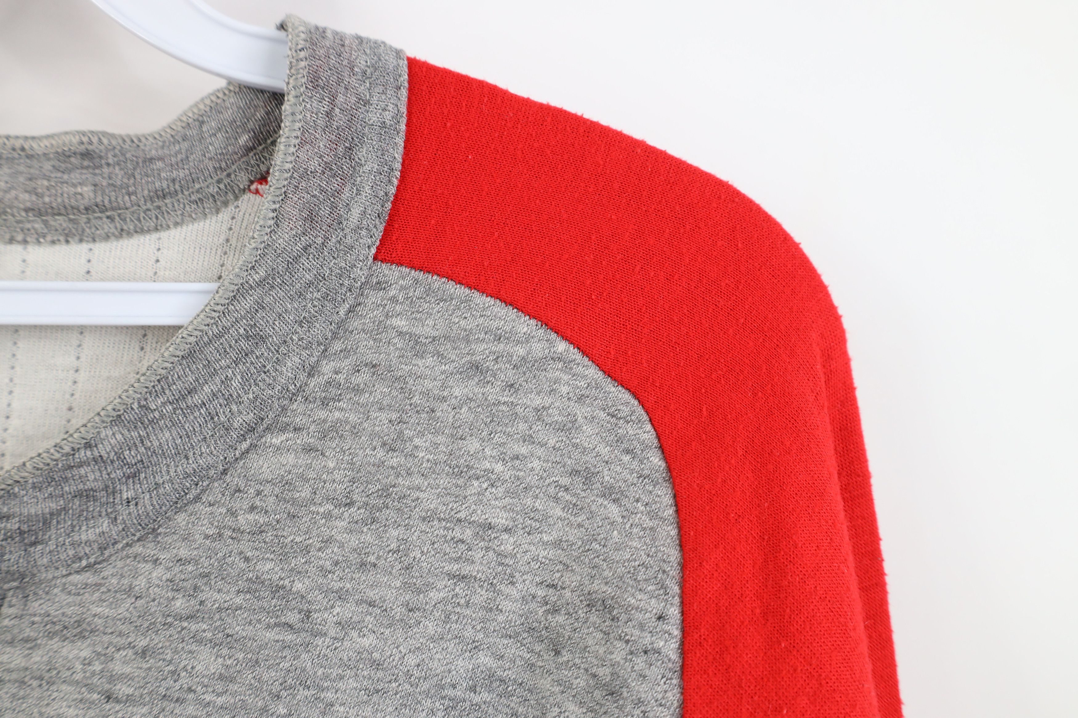 Vintage Vintage 70s Wall Thermal Knit Raglan Henley T-Shirt USA Size US L / EU 52-54 / 3 - 7 Thumbnail