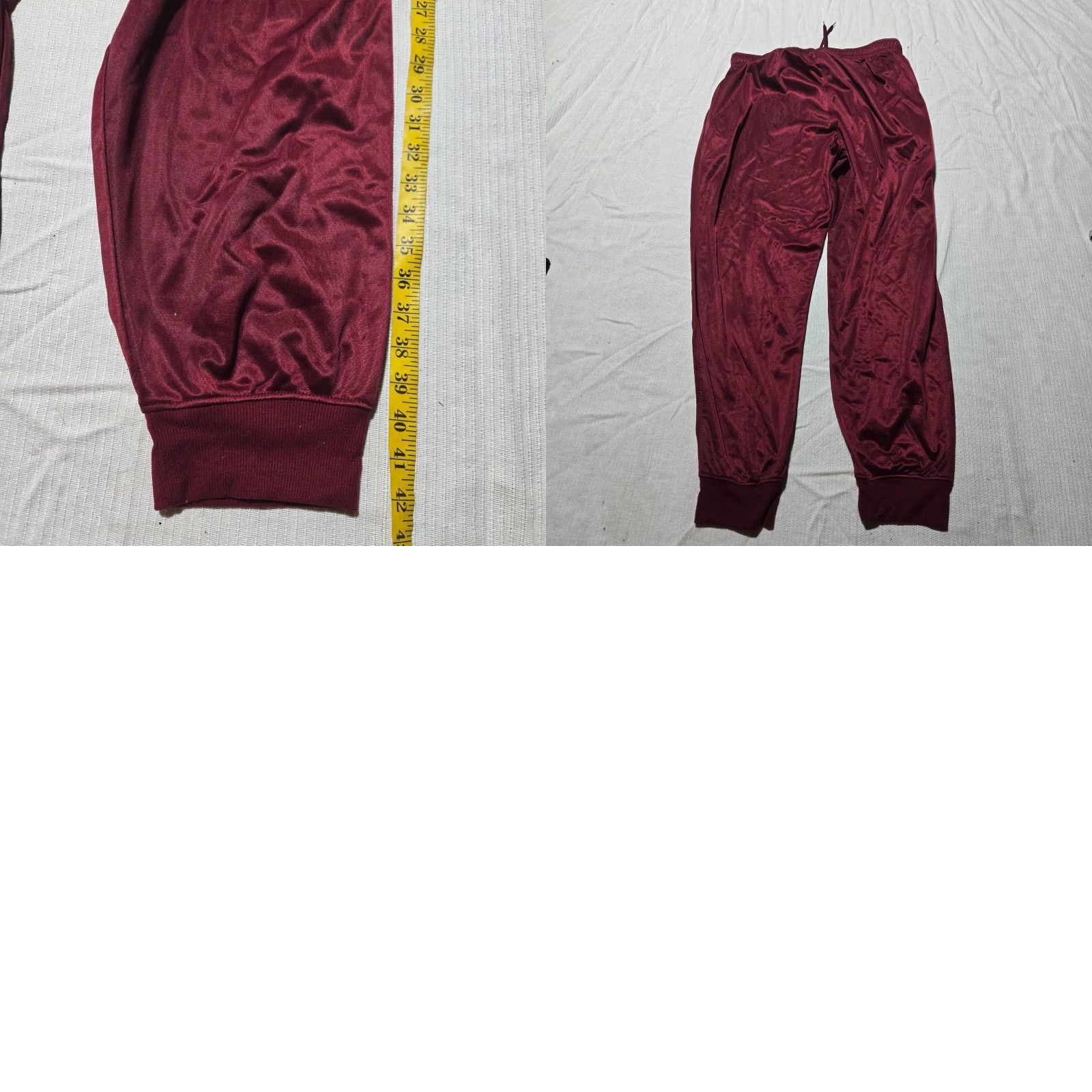 Vintage FORT OF FASHION PANTS Cargo Straight Leg Men's 3XL Red Burdundy Camouflage Pockets Jogger/Flat Front Slim Regular 40" Waist Size US 39 - 8 Thumbnail