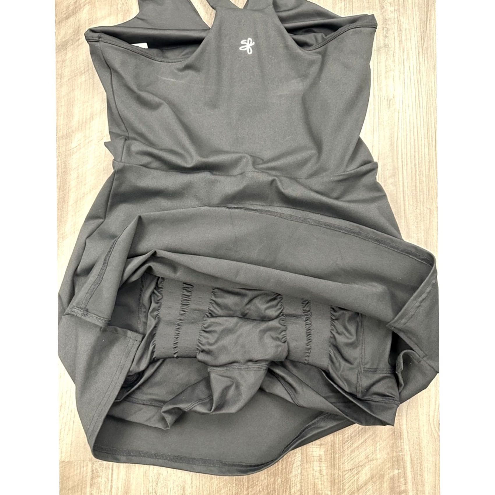 Vintage VINTAGE Sweetflexx The Resistance Dress with Built-In-Shirts NWOT Medium Black Bodycon Women M Dress Short Size M / US 6-8 / IT 42-44 - 4 Thumbnail