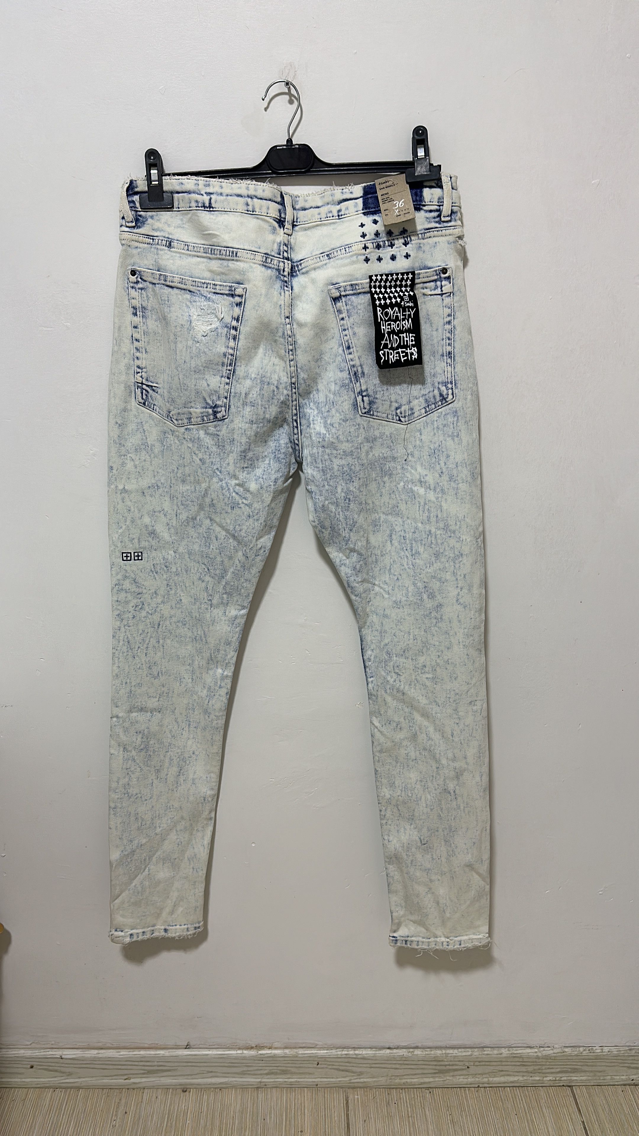 Ksubi Unreleased Sample White Jeans Size 36